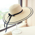 Summer Big Brim  Fashion Sweet Seaside Beach Foldable Sun Protection Straw Hat